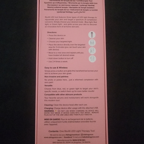 3 LED Light Wand: Red, Blue, and Green - Picture 8 of 9